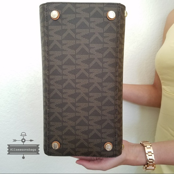 NWT Michael Kors Sandrine studded satchel Small - Picture 5 of 8